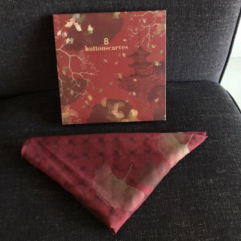 buttonscarves ginko series