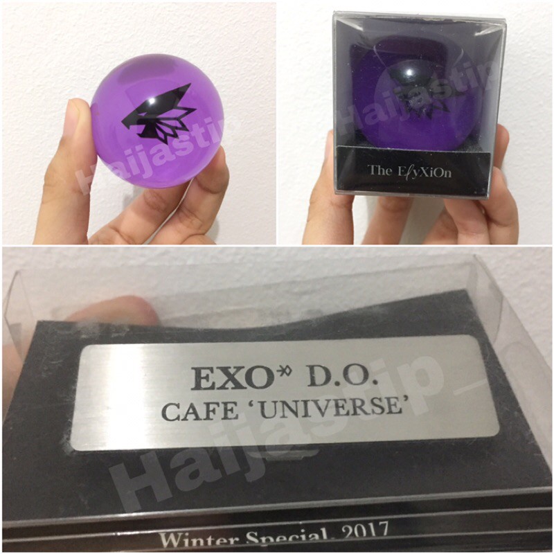 Official goods EXO D.O. Kyungsoo | Orb elyxion power ball nametag universe | SM goods merchandise