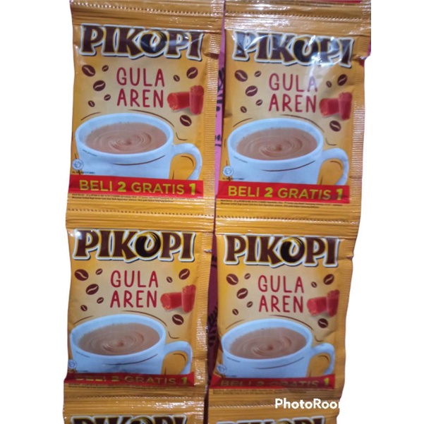 

PIL KOPI GULA AREN Promo 1 renteng isi 15 sachet