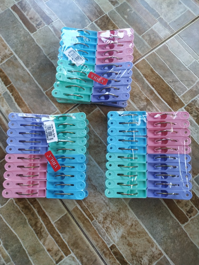 [20pcs] Jepit Baju Warna Grosir/jepitan Baju Ring/jepitan Jemuran Loundry Dry Clips