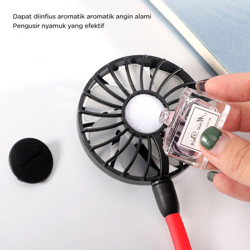 kipas leher portable