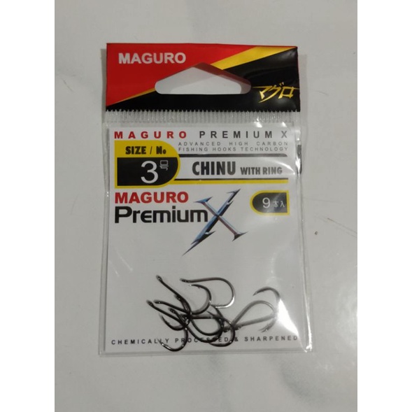 Kail / Mata Pancing Maguro Premium Chinu with Ring.  Ukuran Besar