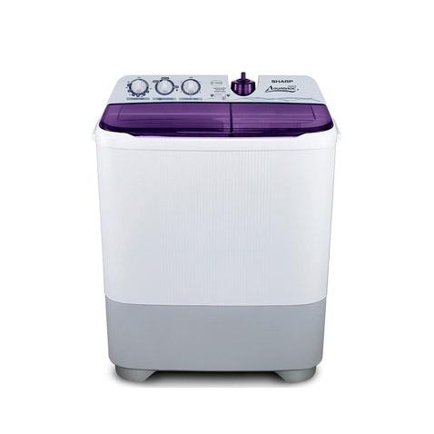 SHARP Mesin Cuci 2 Tabung 9 Kg ES-T95CR Low Watt Super Aquamagic 95CR