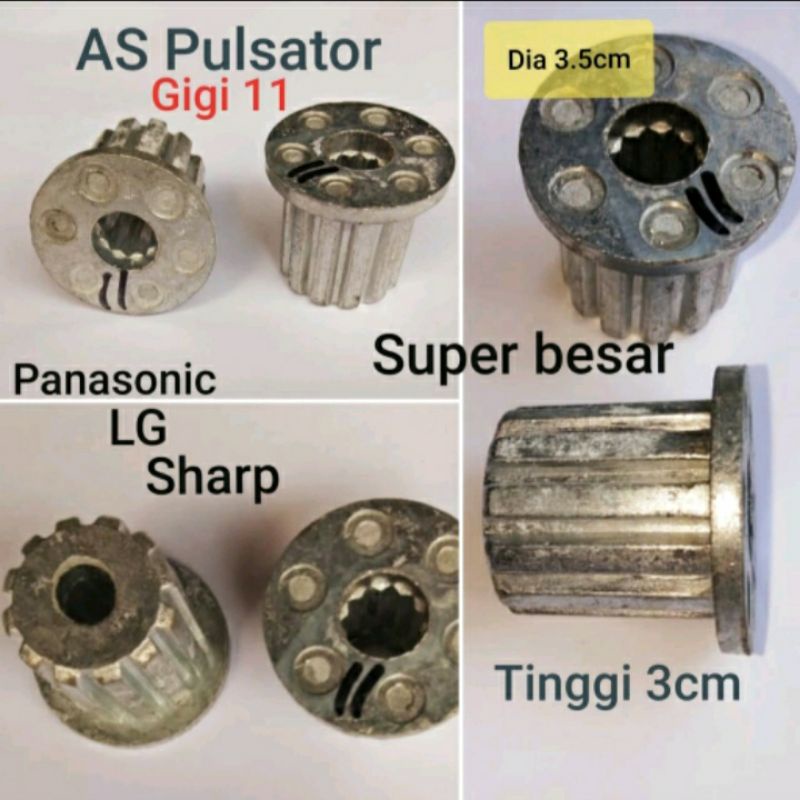 inti pulsator mesin cuci besar