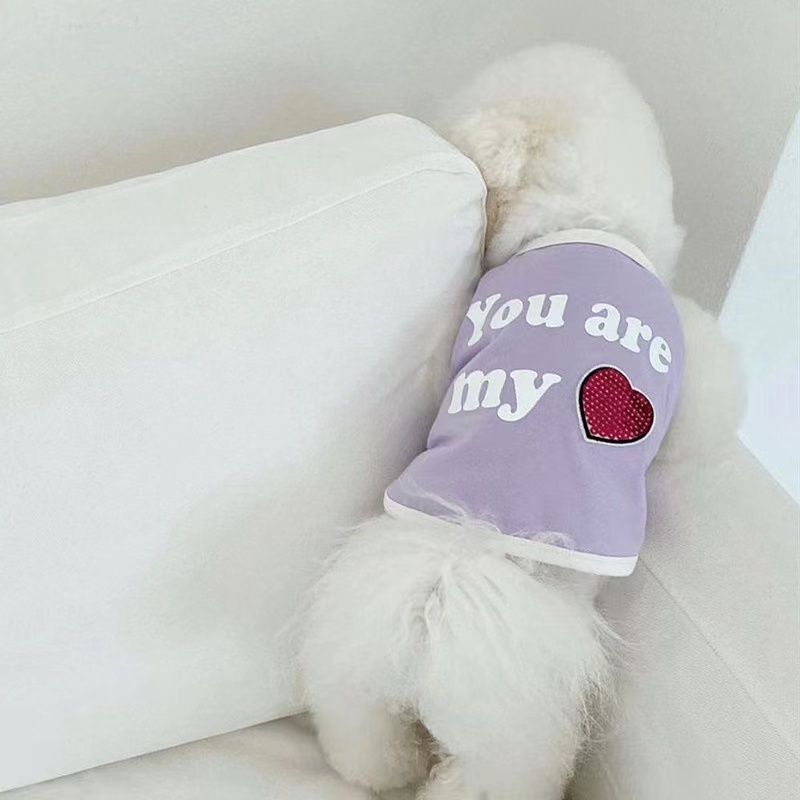 CLEARANCE tank top baju anjing kucing fruit camisole tipis adem halus lucu murah TOPI FASHION