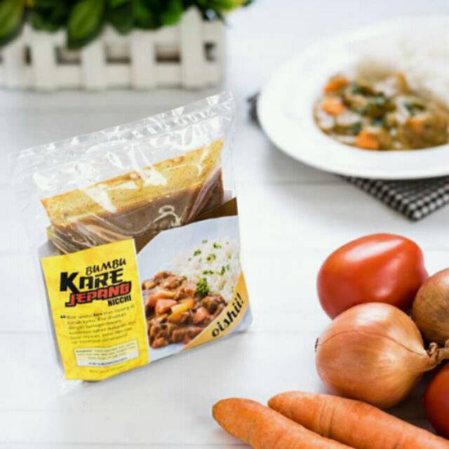 100gr Bumbu curry nicchi kare jepang ready stock termurah enak ada logo halal