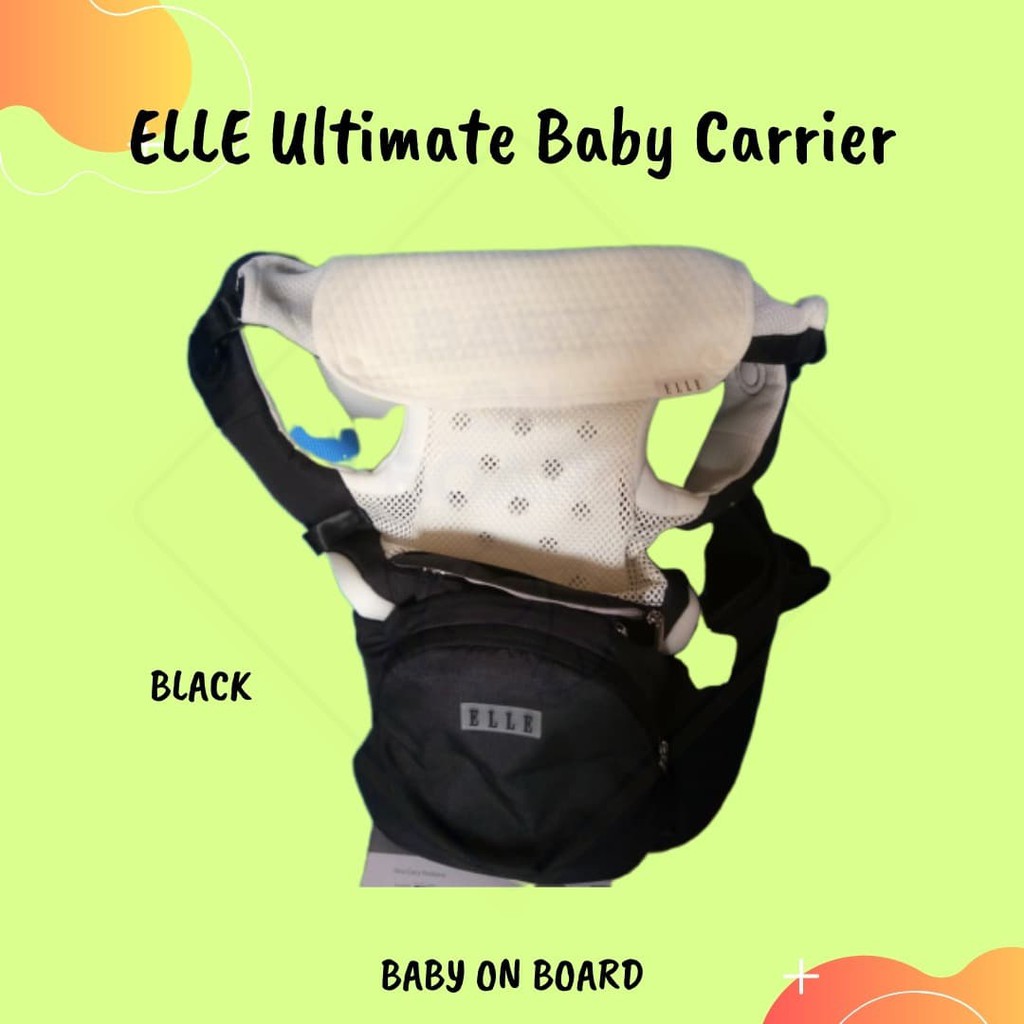 elle 9 in 1 baby carrier