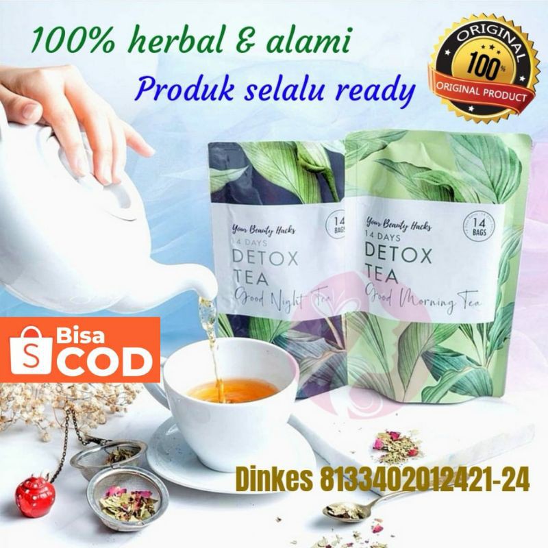 DETOX TEA by Your Beauty Hacks (Teh untuk diet / pelangsing / slimming tea & kesehatan)