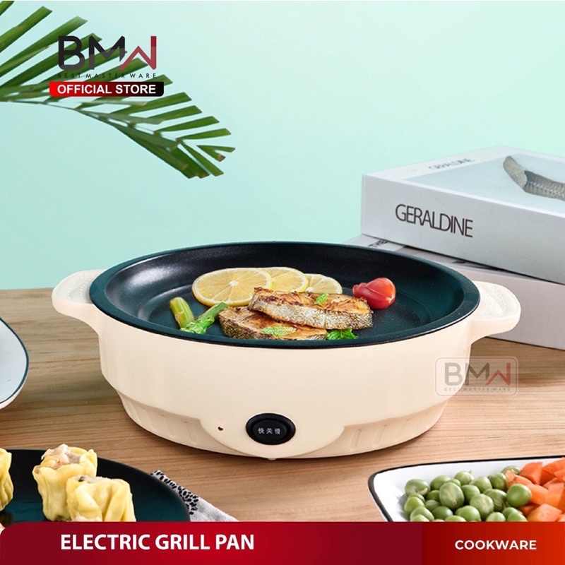 Panci Panggang Grill Electric Pan Juneng Atau Panci Elektrik Listrik Alat Pemanggang BBQ