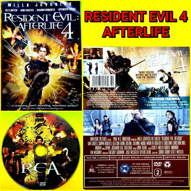 KASET TERBARU RESIDENT EVIL 4 AFTERLIFE