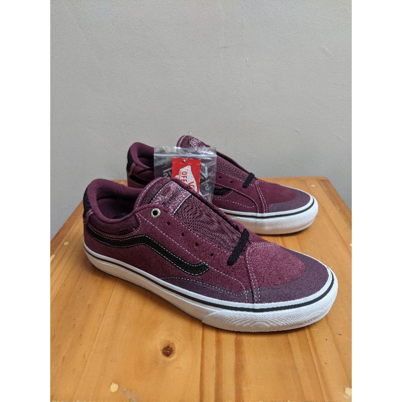 (BNIB) ORIGINAL Vans TNT Advanced Prototype Trujillo - Prune / Black