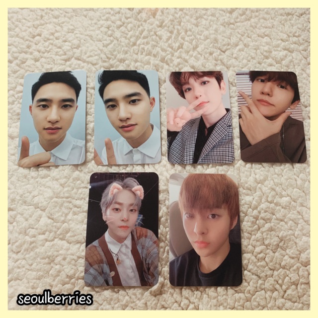 EXO- L WELCOME KIT ACE MEMBER SET [ PHOTOCARD + POSTCARD ]