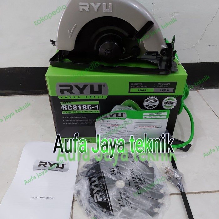 sirkel kayu circulaw saw RYU RCS185-1