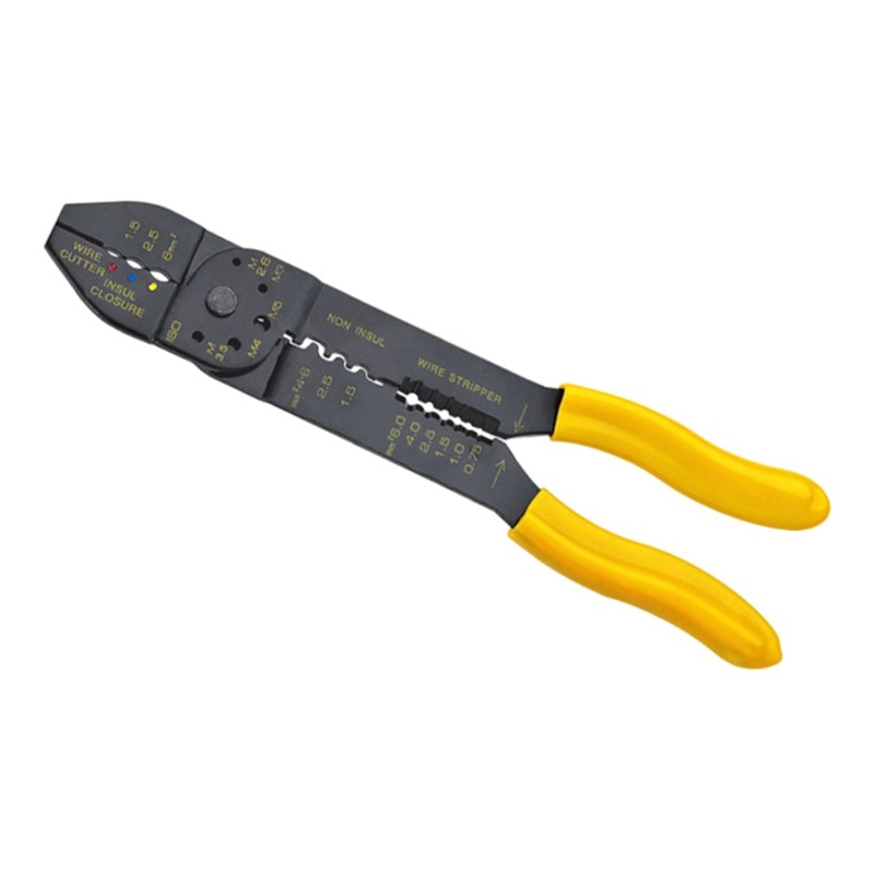 Zzz HS-313 Tang Crimping Pemotong Kabel Heavy Duty Tanpa Damage