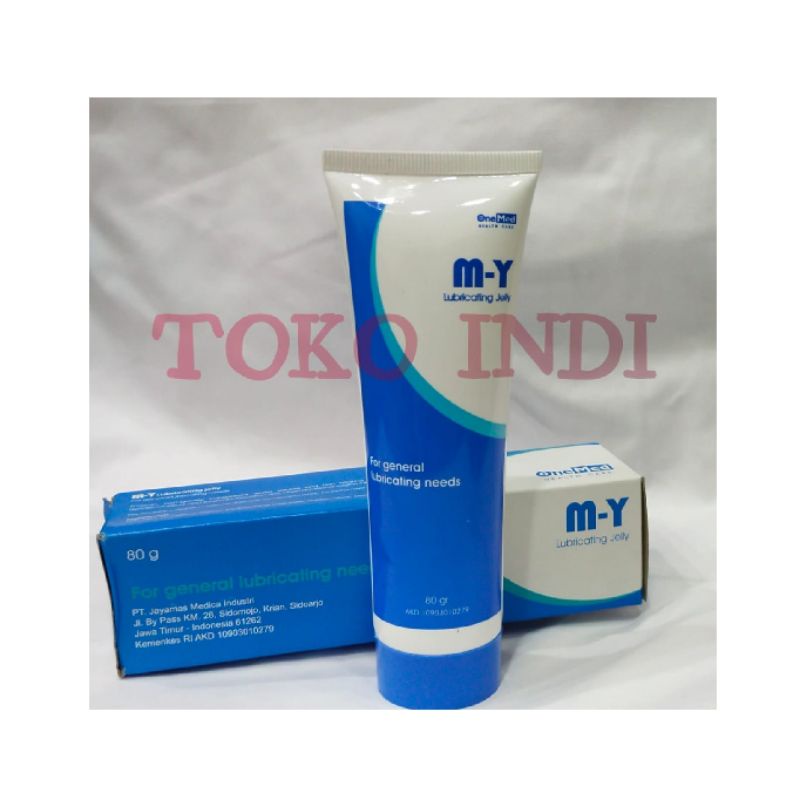 MY Jelly/Gel Lubricant/Jel Lubrikasi Onemed 80 gr