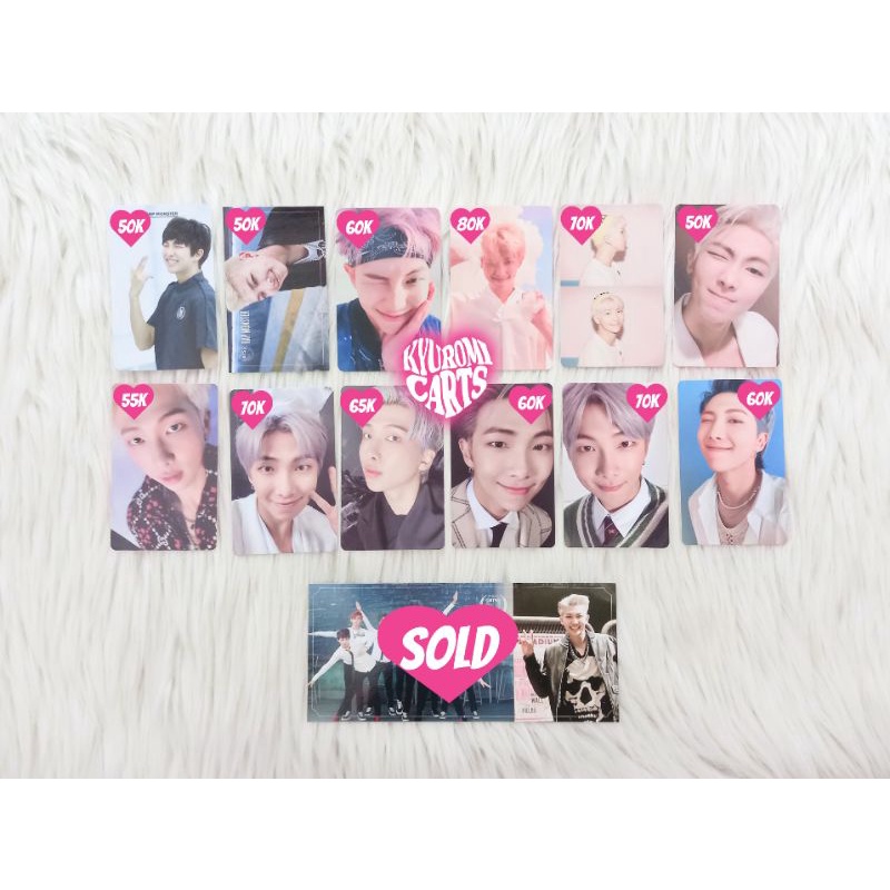 bts rm namjoon namu pc photocard orul dnw ynwa her o awan persona v1 v2 v4 mots7 v3 butter peach
