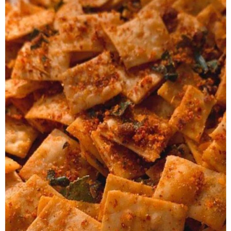 

Cemilan Pangsit Pedas Daun Jeruk 250gr