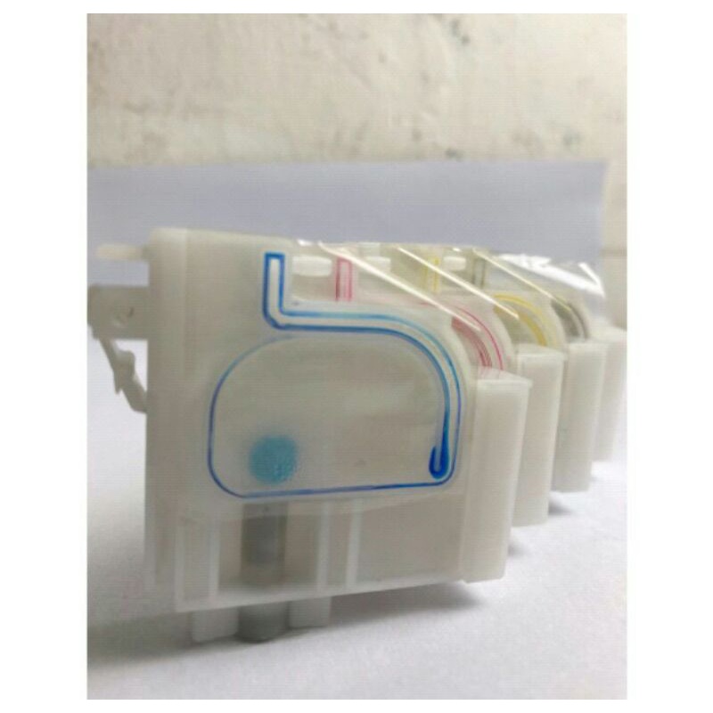 Cartridge Ciss Original EPSON L120 L220 L310 L350 Satu SET bekas Original