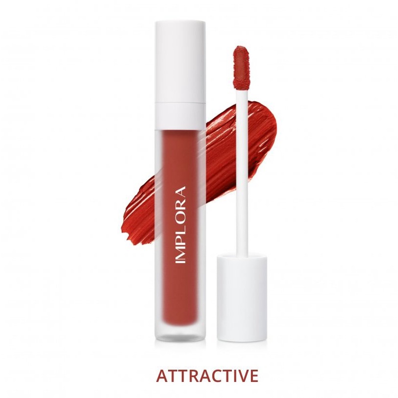 IMPLORA Lip Cream Velvet Lipstik matte glossy creamy vitamin lipstik
