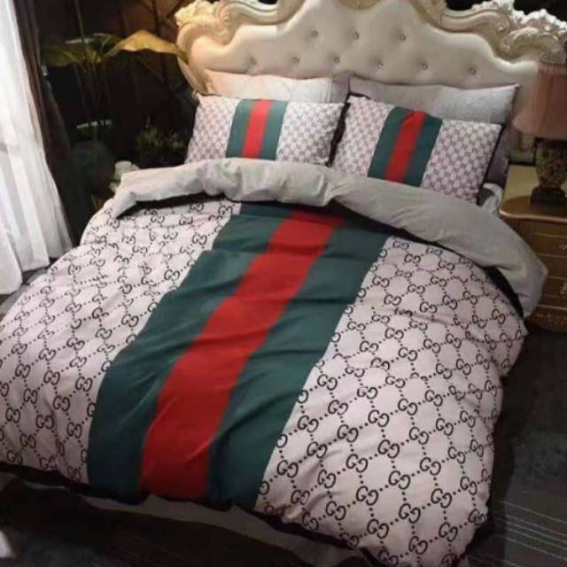 Bed cover  set/bed cover dewasa keren/bed cover bahan halus dan tebal