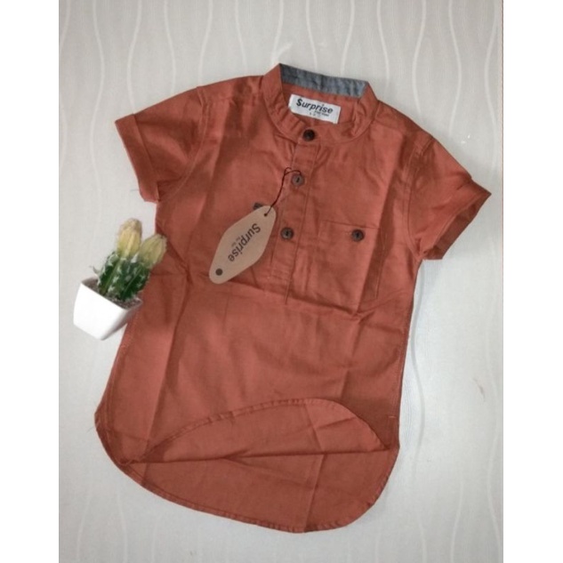 BAJU KOKO KEMEJA KURTA ANAK LAKI LAKI 0-12 THN