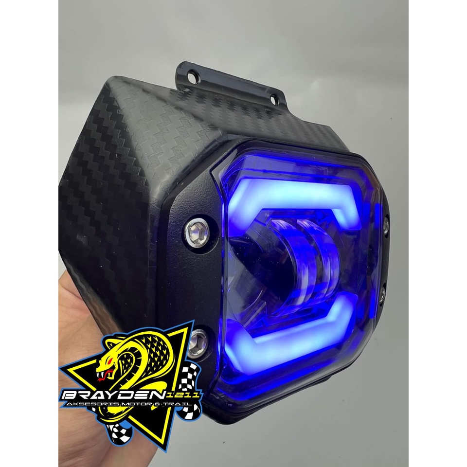 LAMPU LED KLX/HEADLAMP KLX 150/LAMPU DEPAN LED KLX/LAMPU DEPAN KLX 150/LAMPU LED DAYMAKER KLX