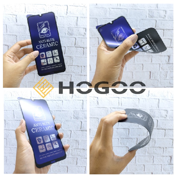 HOGOO TEMPERED GLASS - ANTI GORES CERAMIC ANTI BLUE MATTE OPPO RENO 5 RENO 5F RENO 6