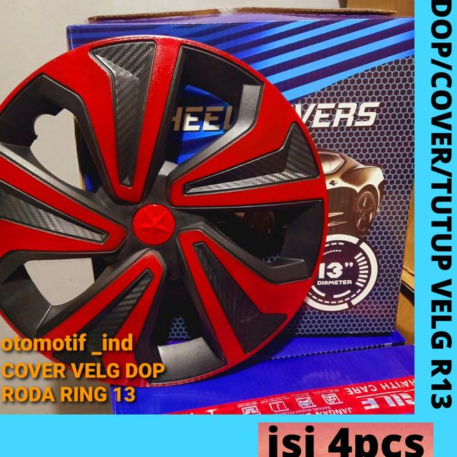 Tutup Dop Roda Tutup Velg Mobil Cover Dop Velg Mobil Ring 13