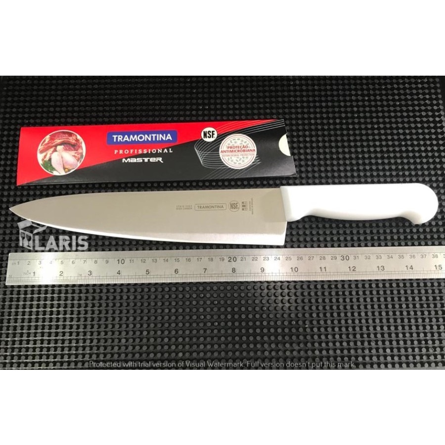 Tramontina Chef Knife 10 Inch Pisau Dapur Daging Profissional Meat Knife