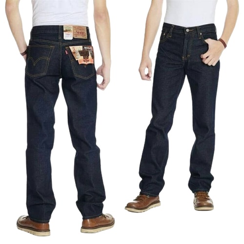CELANA JEANS PRIA BY YOBEL COLLECTION WARNA HITAM DAN NAVY