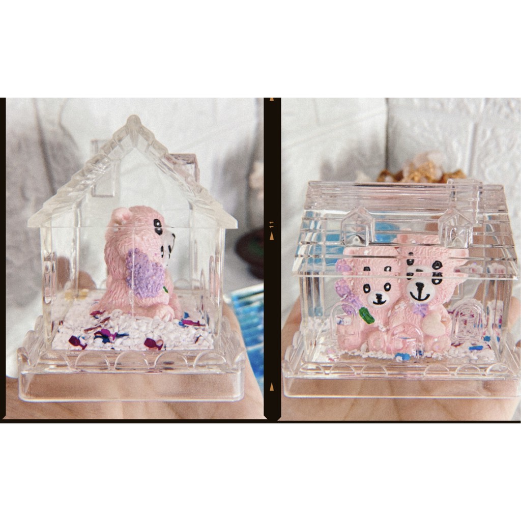 

Tempat Pensil Pen holder Lucu Air Salju Bear
