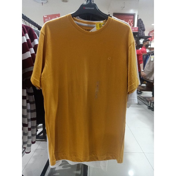 Kaos oblong polos pria. kaos katun tebal. COLE original