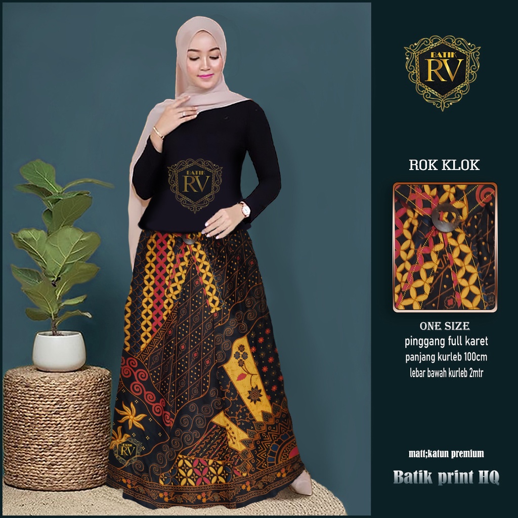 BAWAHAN ROK BATIK TERBARU Rokbatikterbaru Bahawanterlaris Roksoganbatik Rokklok Batikrok Bawahan Batik Klok payung Batikpayung Rokpayung Rok Batikasli-motif8