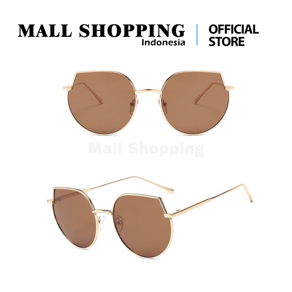 (COD) Kacamata Fashion Lensa Kacamata Pria&amp;Wanita New Sunglasses MALL SHOPPING