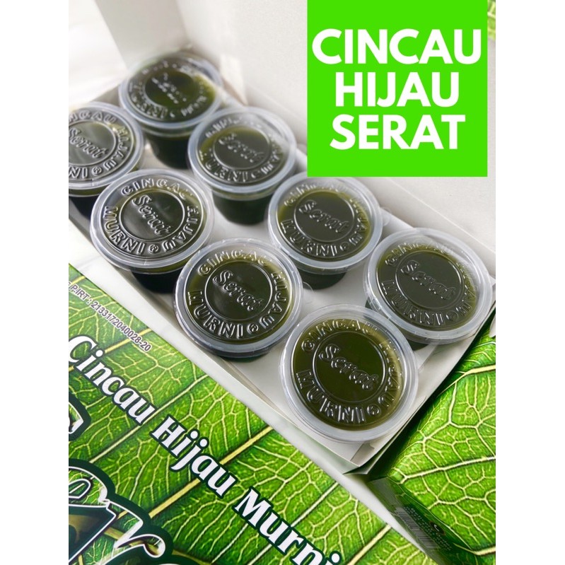 

READY CINCAU HIJAU SERAT ORGANIC TANPA BAHAN PENGAWET / PEWARNA / PENGERAS