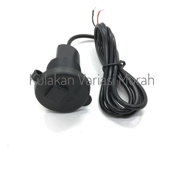 Alat Charger Casan HP Untuk Motor Anti Air USB Charger Travel USB Handphone Waterproof