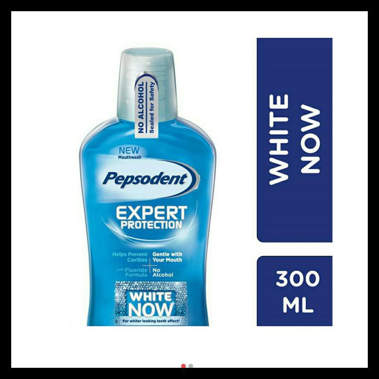 Pepsodent Mouthwash White Now / Obat Kumur 300 Ml