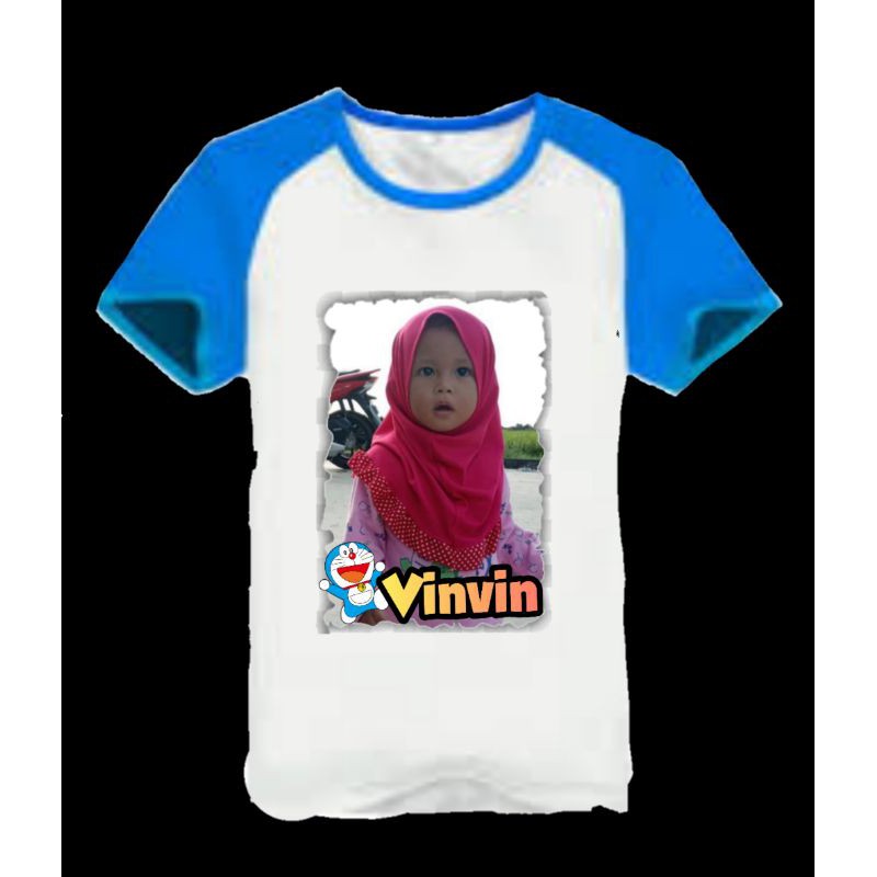 kaos sablon anak desain suka suka / bebas