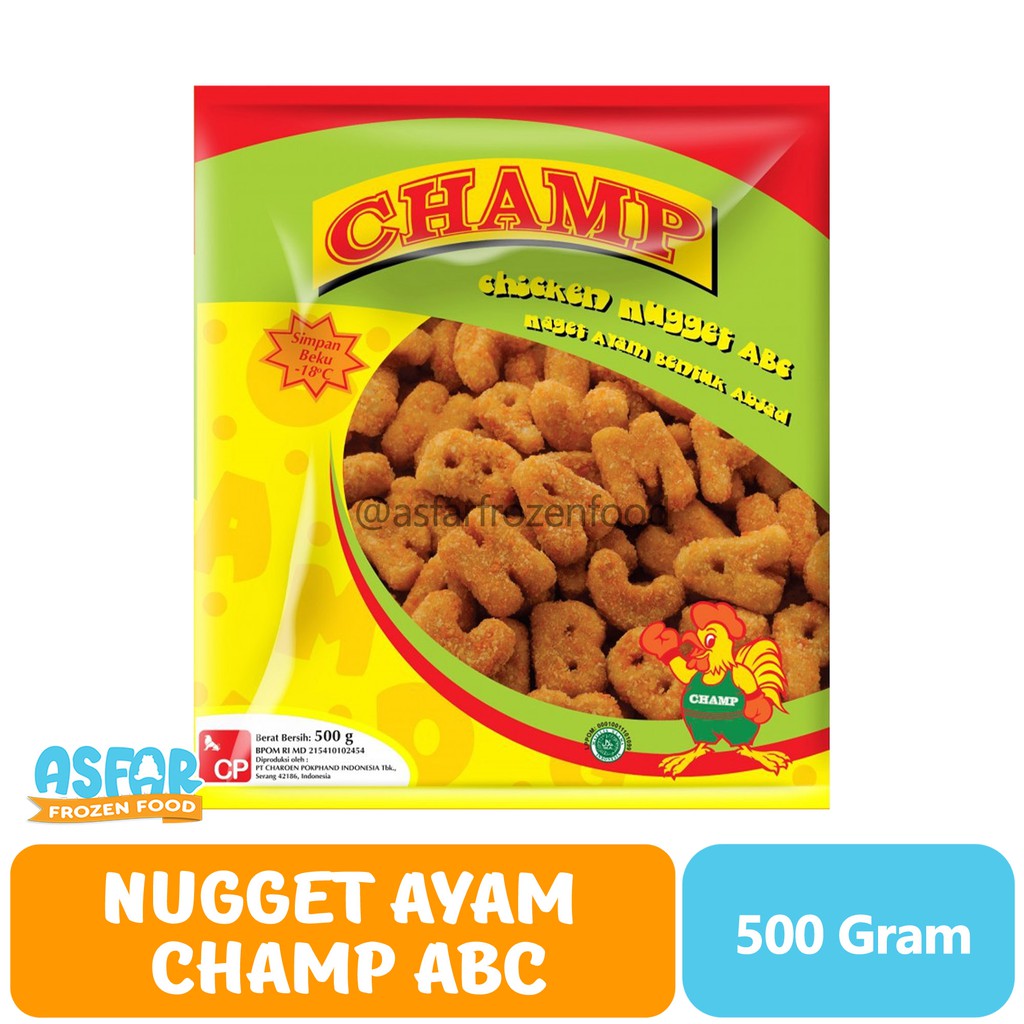 

Nugget Ayam Champ ABC 500gr