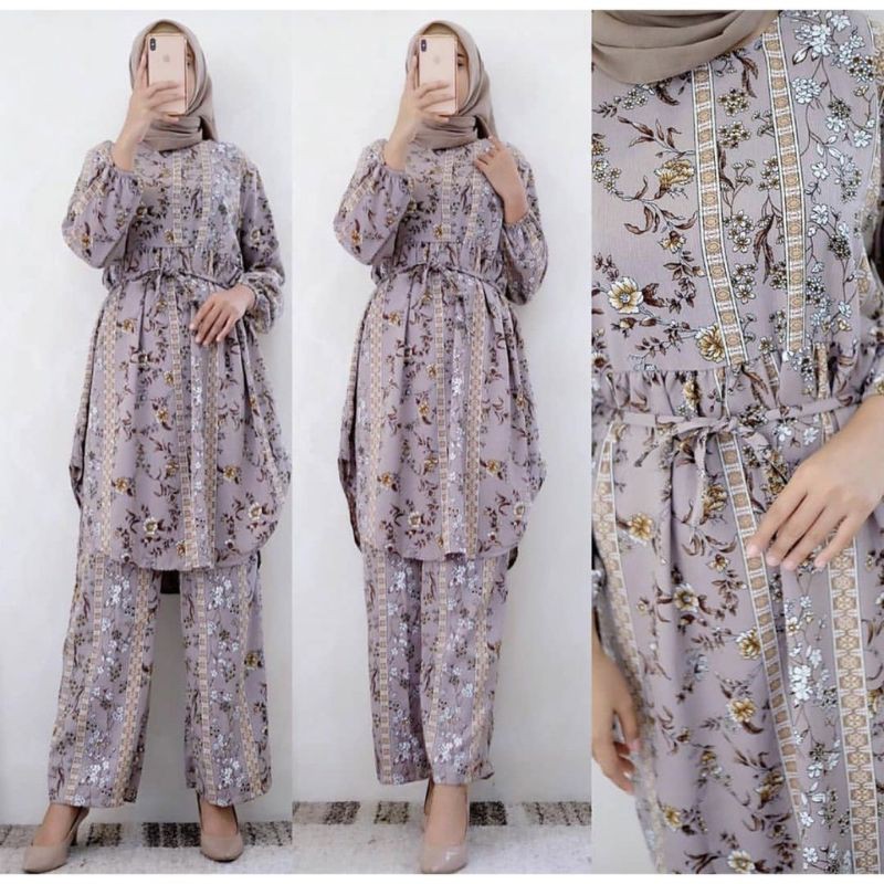 Pearly one set | one set rayon | pajamas set