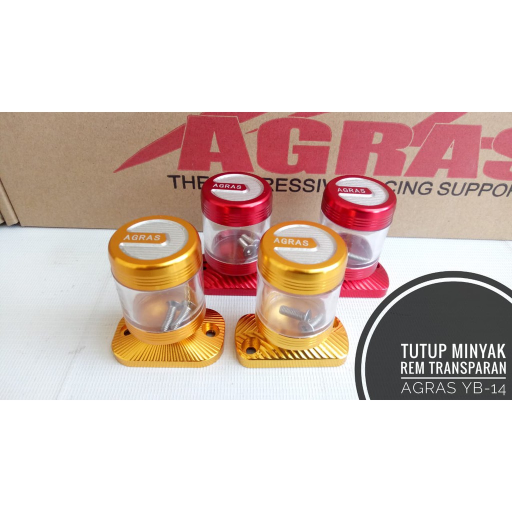 Tutup minyak rem transparan HONDA BEAT SCOOPY VARIO 110 125 150 OLD Agras