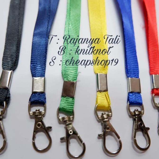 

Cuci Gudang Awal Tahun tali idcard tali nametag tali lanyard besi Diskon
