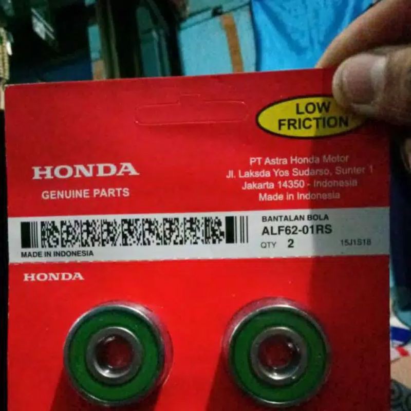 laher roda depan 6201 beat fi Supra x 125