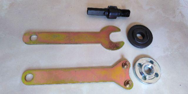 Topl 5pcs Electric Drill Variable Angle Grinder Connecting Rod Converter Set