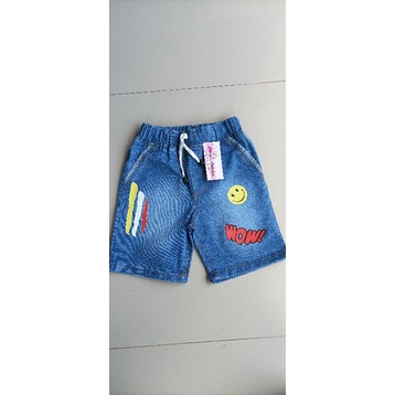 CELANA PENDEK JEANS ANAK UMUR 3-8TH