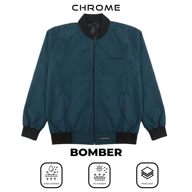 Jaket Bomber Chrome Waterproof