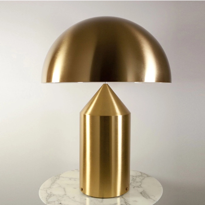 Lampu Meja - Lampu Meja Modern Minimalis Atollo Gold