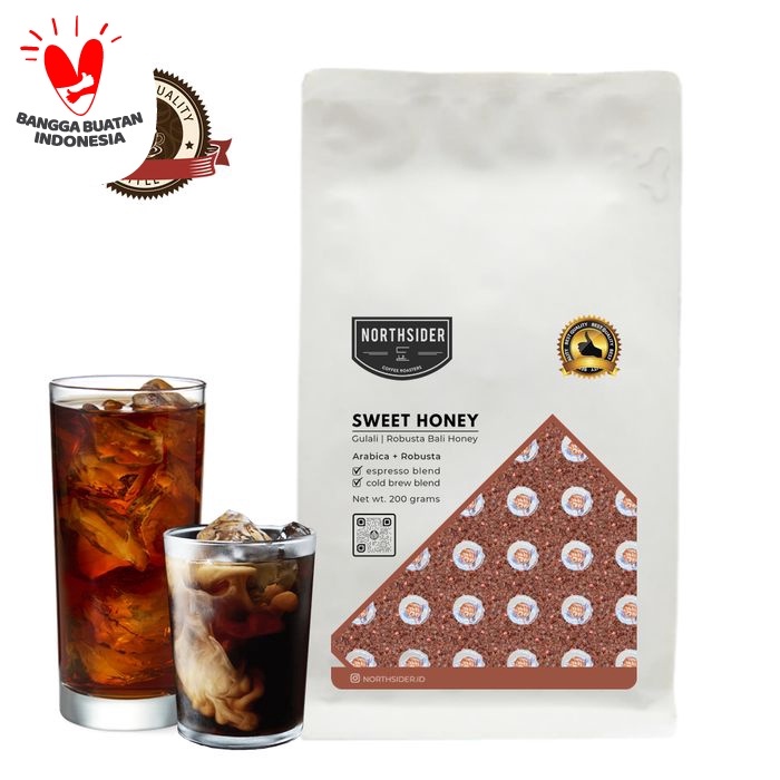 

vf0100f Biji Kopi Arabika Robusta Sweet Honey Espresso Blend -500Gr Northsider - Biji Kopi Ds20X11
