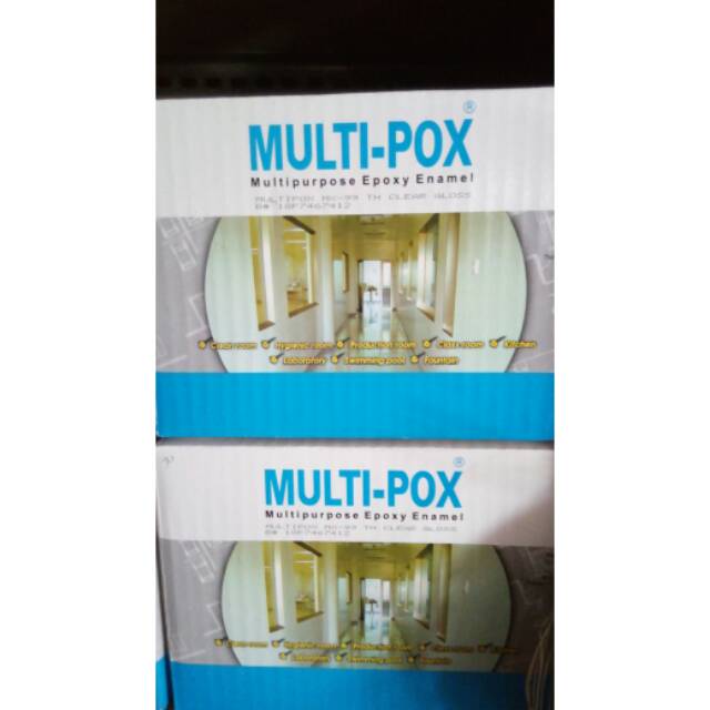  Cat  Epoxy Propan Multipox  MX 99 warna  Clear Gloss Shopee 