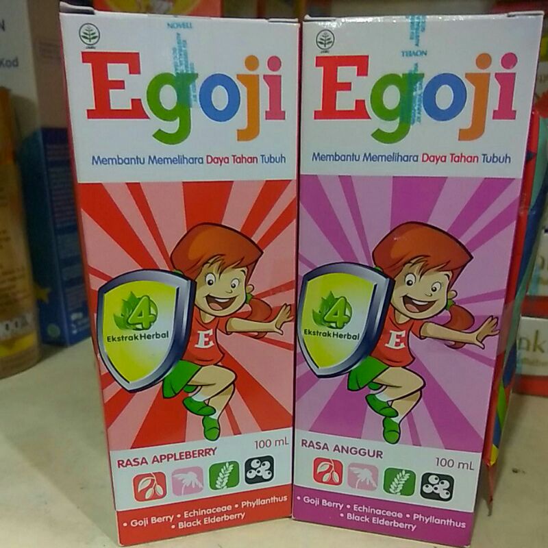 

egoji Syrup Applberry / Anggur 50mg